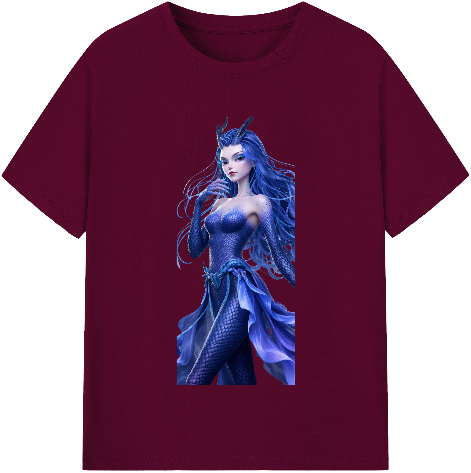 （画像用） Ne Zha 2 ナタ 魔童の大暴れ レディースカジュアルプリントTシャツ（綿100％）
